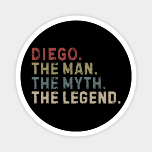 Diego the man the myth the legend football Magnet